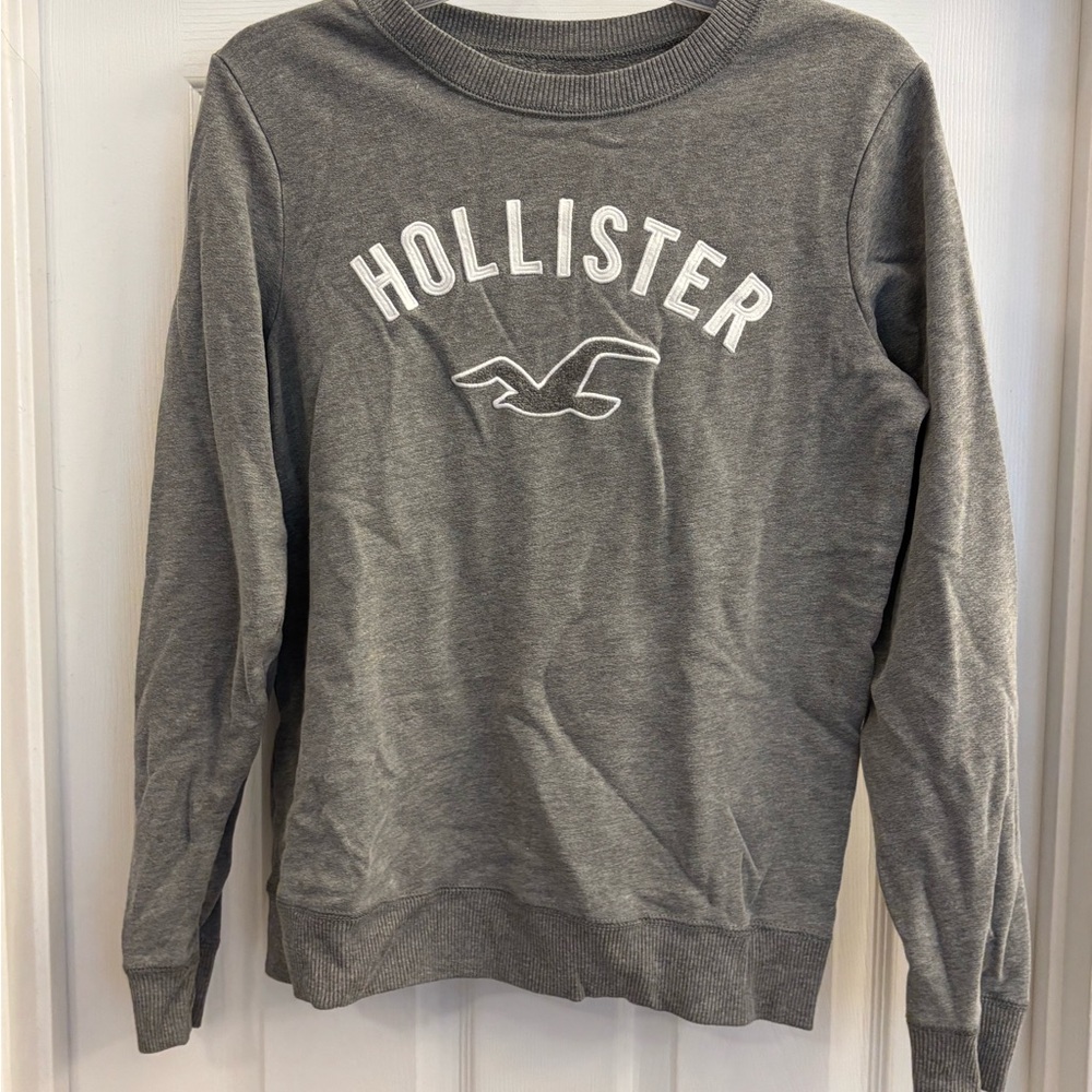 Hollister Charcoal Crewneck Sweatshirt